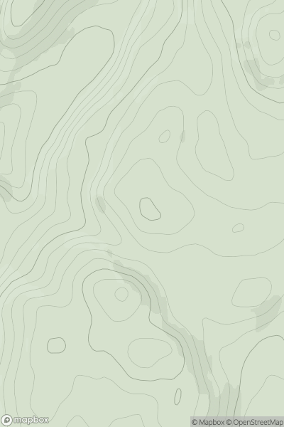 Thumbnail image for Maol Achadh-bheinn North Top showing contour plot for surrounding peak