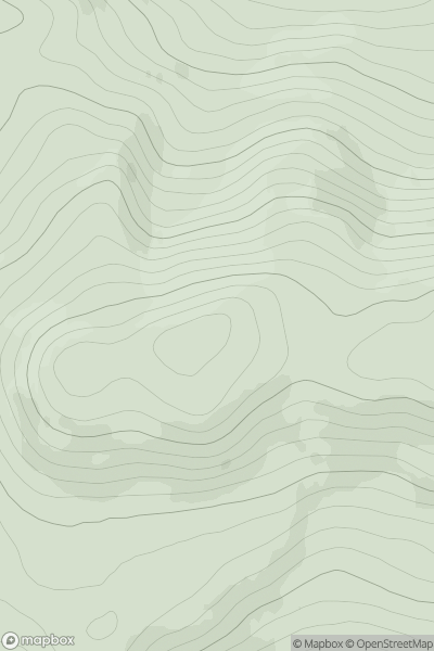 Thumbnail image for Carn Salachaidh showing contour plot for surrounding peak