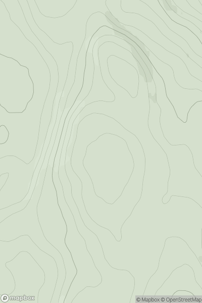 Thumbnail image for Cnoc na Cailliche showing contour plot for surrounding peak