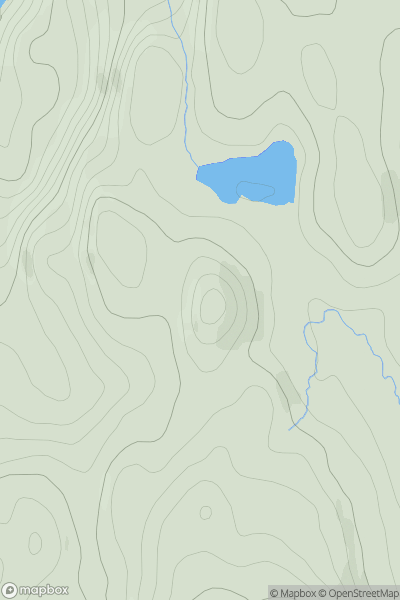 Thumbnail image for Muclich Hill showing contour plot for surrounding peak