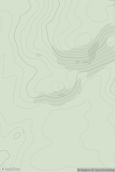 Thumbnail image for Barr a' Ghlaoigh Mor showing contour plot for surrounding peak