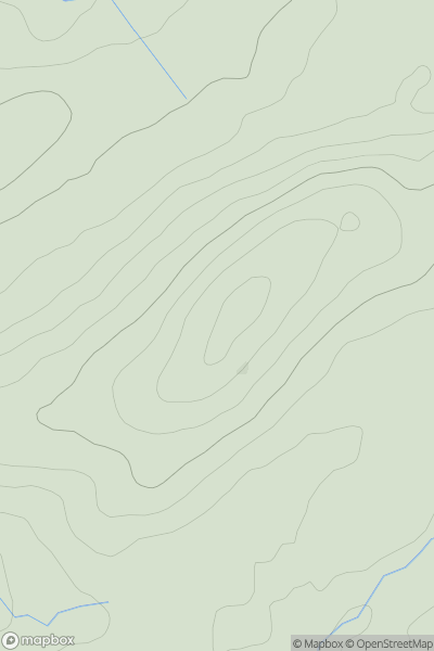 Thumbnail image for Shierdrim Hill showing contour plot for surrounding peak