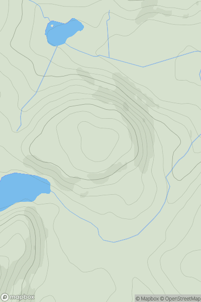 Thumbnail image for Knock Ruan showing contour plot for surrounding peak