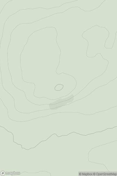 Thumbnail image for Hill of Nigg showing contour plot for surrounding peak