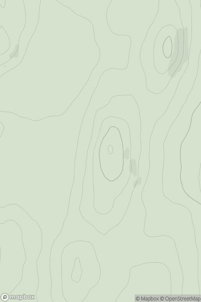 Thumbnail image for Barran Dronnach showing contour plot for surrounding peak