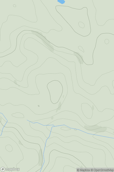 Thumbnail image for Cnoc Glen Nant showing contour plot for surrounding peak