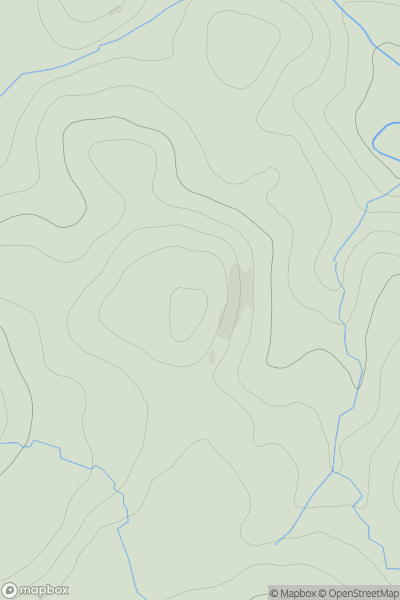 Thumbnail image for Achadh Beithe showing contour plot for surrounding peak