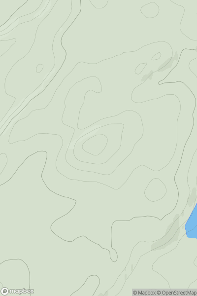 Thumbnail image for Cruach Soroba showing contour plot for surrounding peak