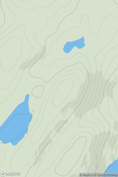 Thumbnail image for Blackpark Hill showing contour plot for surrounding peak