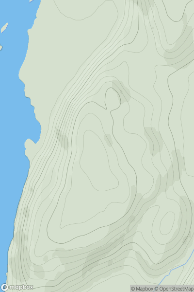 Thumbnail image for Craig Ulian showing contour plot for surrounding peak