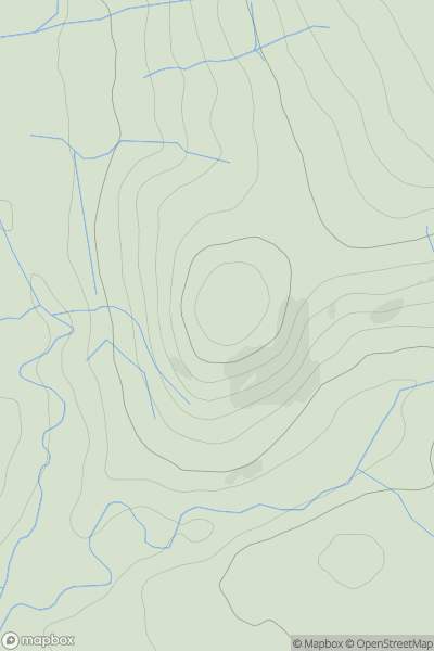 Thumbnail image for Knockstapple showing contour plot for surrounding peak