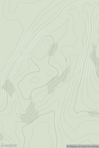 Thumbnail image for Cnoc Barnayarry showing contour plot for surrounding peak