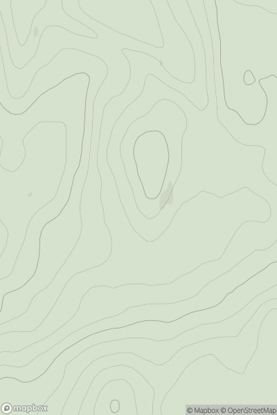 Thumbnail image for Cuil na h-Uaimh showing contour plot for surrounding peak