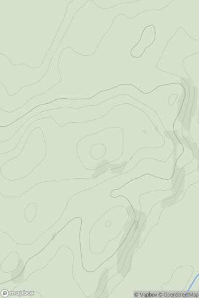 Thumbnail image for Barran an Aoil showing contour plot for surrounding peak