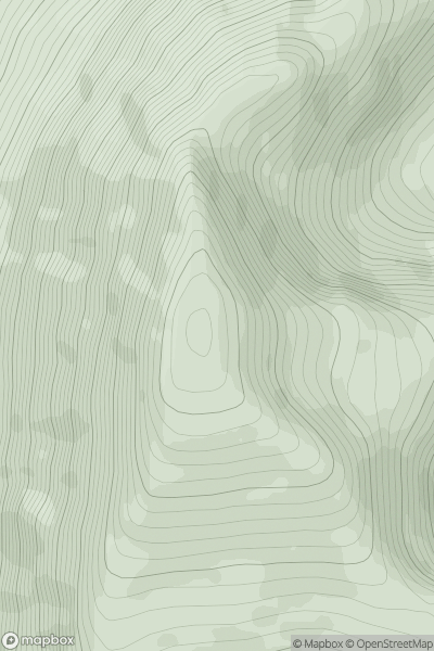 Thumbnail image for Ben Hope showing contour plot for surrounding peak