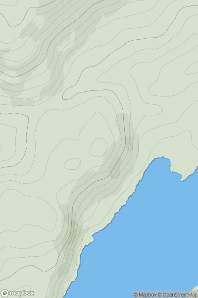 Thumbnail image for Am Buth showing contour plot for surrounding peak
