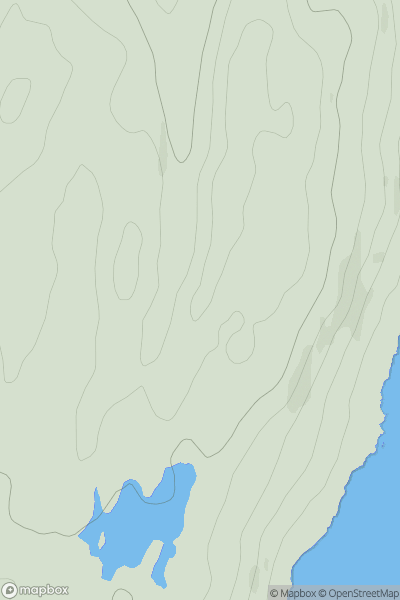 Thumbnail image for Leccamore showing contour plot for surrounding peak