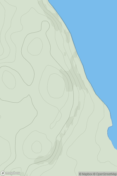 Thumbnail image for Airds Park showing contour plot for surrounding peak