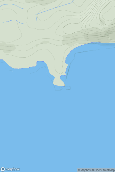 Thumbnail image for Prince Edward's Rock showing contour plot for surrounding peak