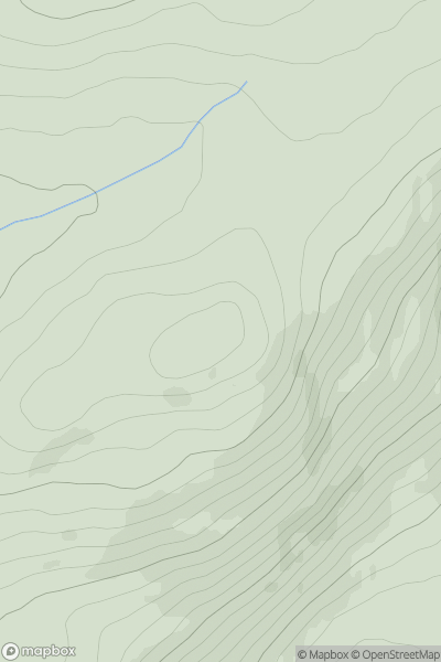 Thumbnail image for Garbh Thorr showing contour plot for surrounding peak