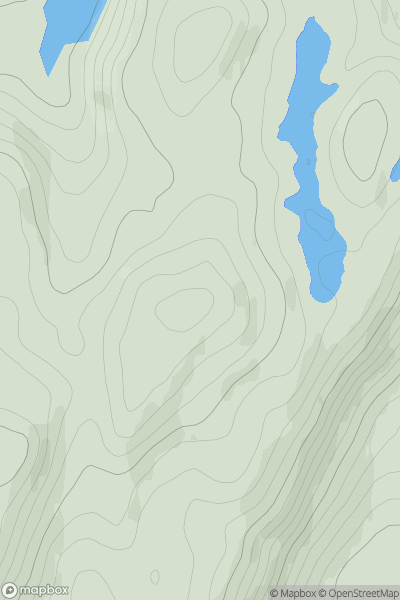 Thumbnail image for Cruib NE Top showing contour plot for surrounding peak