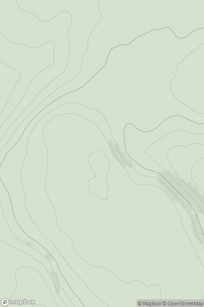 Thumbnail image for Cnoc Craobhach showing contour plot for surrounding peak