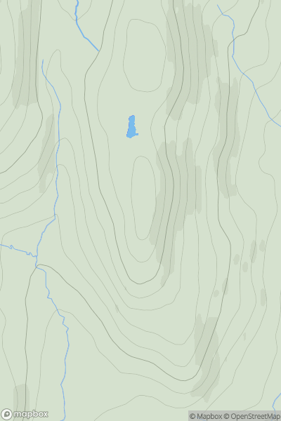 Thumbnail image for Beul Leathad showing contour plot for surrounding peak