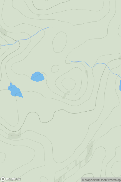 Thumbnail image for Carn Eachainn showing contour plot for surrounding peak