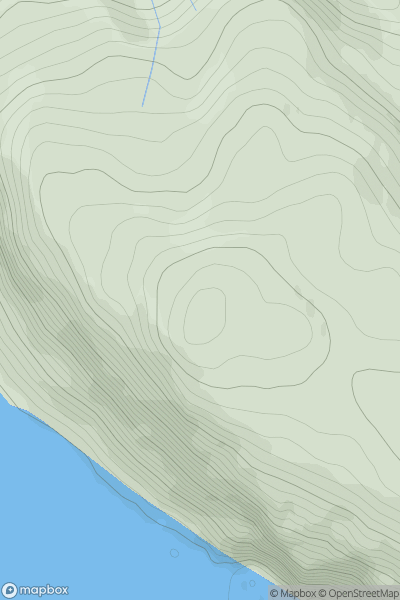 Thumbnail image for Ben Screavie showing contour plot for surrounding peak