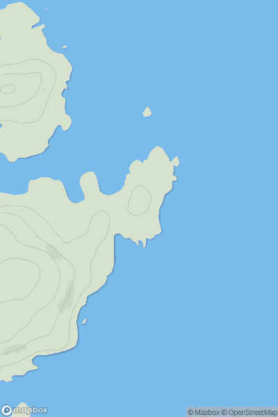 Thumbnail image for Dun a' Ghaill showing contour plot for surrounding peak
