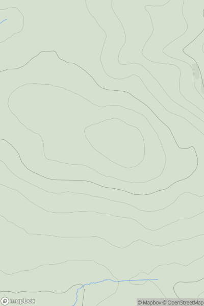 Thumbnail image for Leids Hill showing contour plot for surrounding peak