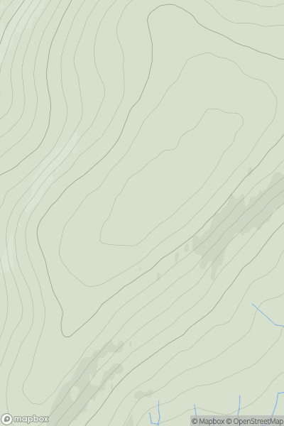 Thumbnail image for Daugh of Corinacy showing contour plot for surrounding peak