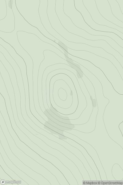 Thumbnail image for Millhuie Hill showing contour plot for surrounding peak
