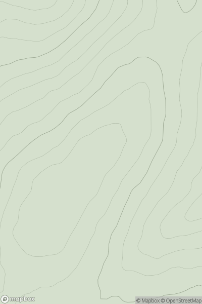 Thumbnail image for Brux Hill showing contour plot for surrounding peak