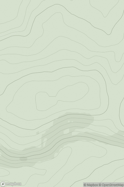 Thumbnail image for Carn Tighearn showing contour plot for surrounding peak