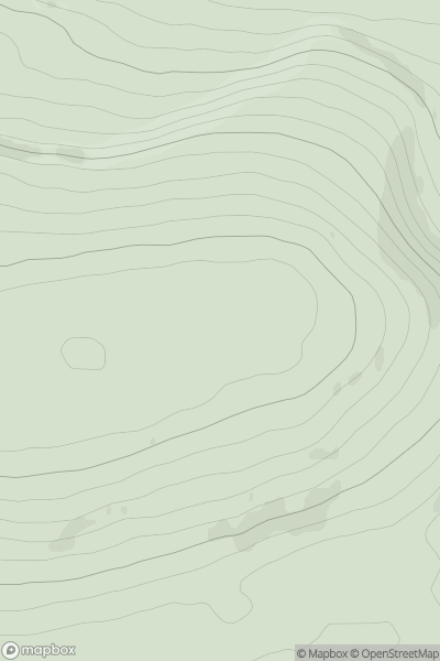 Thumbnail image for Wishach Hill showing contour plot for surrounding peak