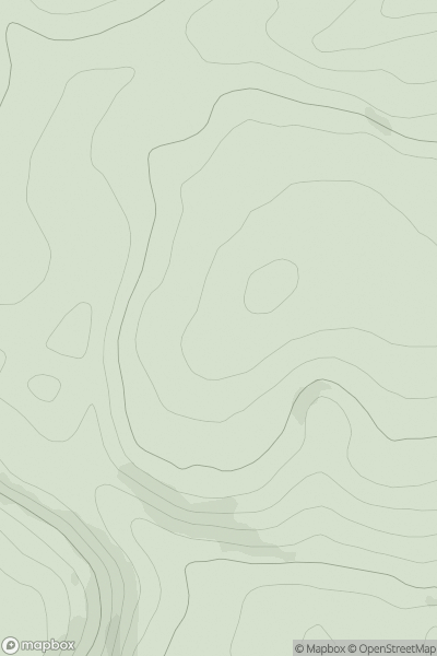 Thumbnail image for Raven Hill showing contour plot for surrounding peak