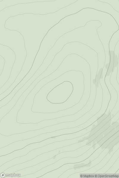 Thumbnail image for Tips of Corsemaul showing contour plot for surrounding peak