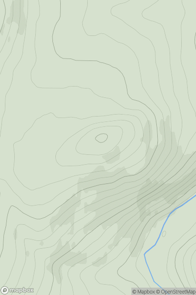 Thumbnail image for Craig Dorney showing contour plot for surrounding peak