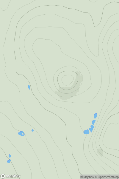 Thumbnail image for Laggandhu Hill showing contour plot for surrounding peak