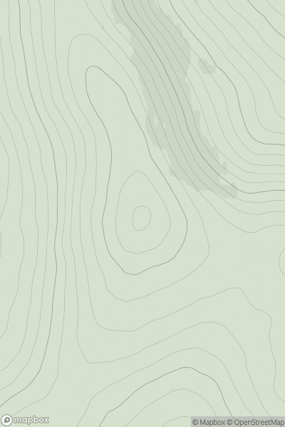 Thumbnail image for Clashmach Hill showing contour plot for surrounding peak