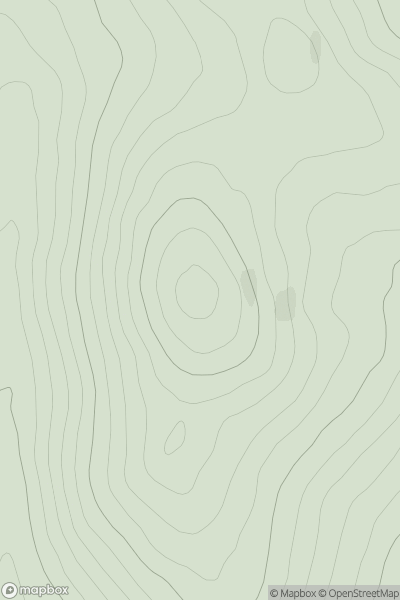 Thumbnail image for Millhockie Hill showing contour plot for surrounding peak