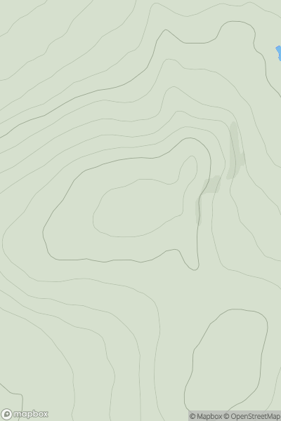 Thumbnail image for Tomfarclas Hill showing contour plot for surrounding peak