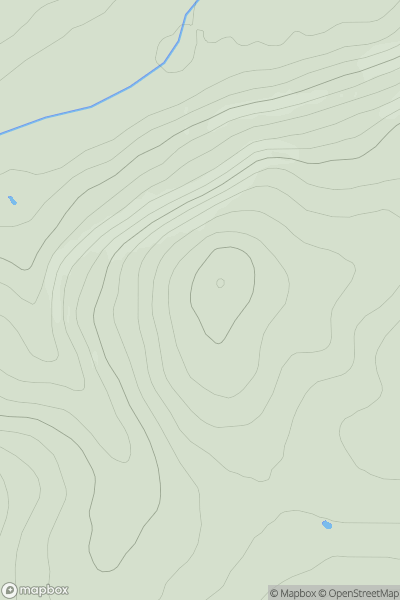 Thumbnail image for Aswanley Hill showing contour plot for surrounding peak
