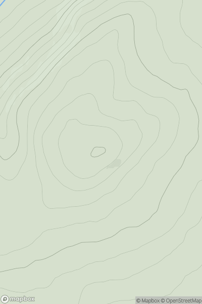 Thumbnail image for Ten Rood Hill showing contour plot for surrounding peak