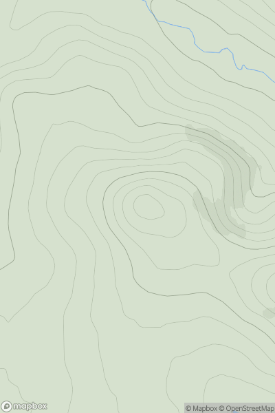 Thumbnail image for Hill of Flinder showing contour plot for surrounding peak