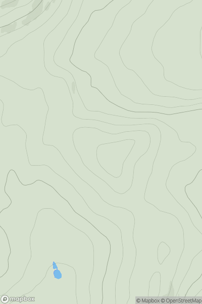 Thumbnail image for Glenmillan Hill showing contour plot for surrounding peak