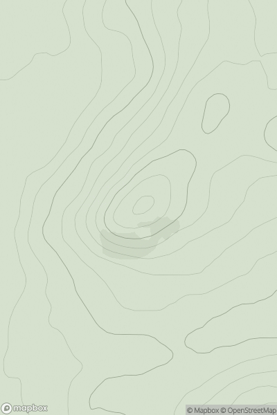 Thumbnail image for Mulloch showing contour plot for surrounding peak
