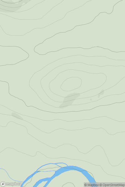 Thumbnail image for Tomachallich showing contour plot for surrounding peak