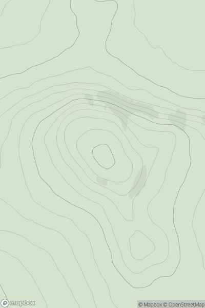 Thumbnail image for Ba' Hill showing contour plot for surrounding peak